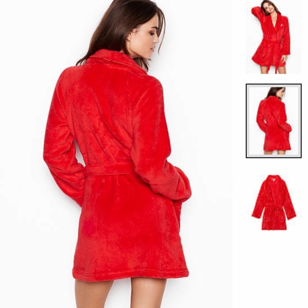 VS Cozy Robe(Red, Ivory, Mint. US M-L) - Picture 5 of 13
